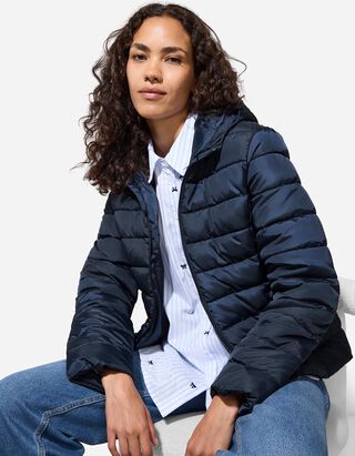 Steppjacke - Wasserabweisend - dunkelblau