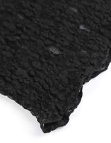 Cropped Shirt - Spitze - schwarz