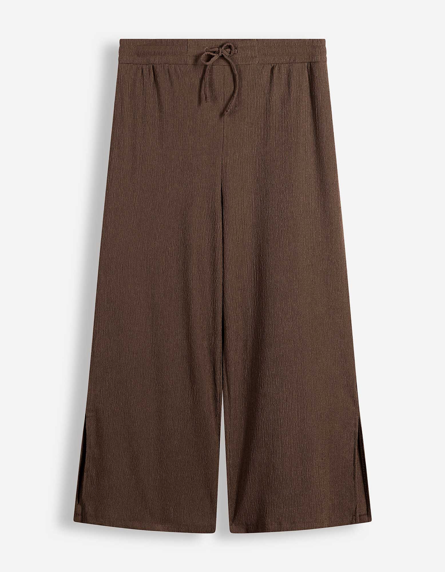 Pantalon - Longueur normale - Brun