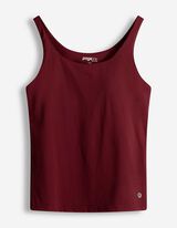 Top - Atmungsaktiv - dunkelrot