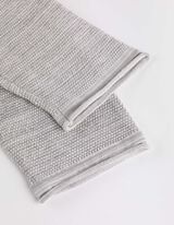 Pulóver - Feltekeredett szélű - vilagos szurke