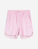 Shorts - Leinen-Mix - weiß