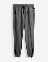 Jogginghose - Washed-Out-Look - Dunkelgrau