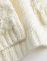 Cardigan - Regular Fit - weiß