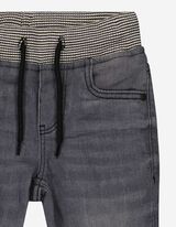 Pantaloni da jogging - Straight fit - grigio scuro