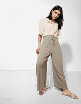 Pantalone - &Scaron;iroka varijanta - tamno-zelena