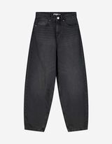 Jeans - Balloon Fit - schwarz