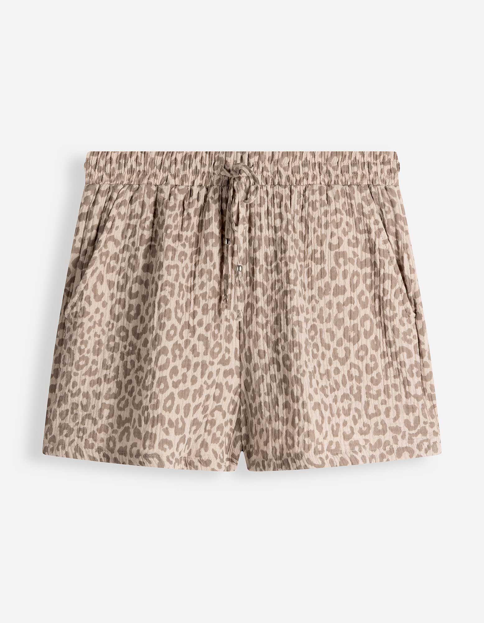 Shorts - Musselin - Beige