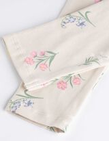 Pikkade varrukatega s&auml;rgist ja retuusidest koosnev komplekt - musliinkangas - roosa