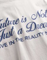 T-Shirt - R&uuml;ckenprint - hellblau