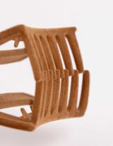 Haarschmuck - einfarbig - braun