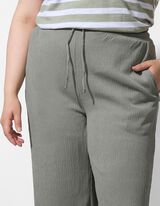 Hose - Normale L&auml;nge - dunkelgr&uuml;n