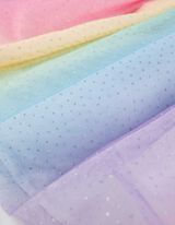 Tellerrock - Unterrock - silberfarben