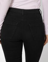 Dž&iacute;ny - Velmi přil&eacute;hav&yacute; střih Skinny Fit - Čern&aacute;
