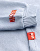 Hoodie - Kapuze - Hellblau