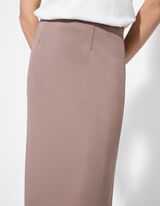 Midirock - Modal-Anteil - braun