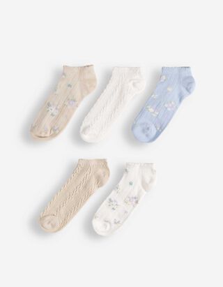 Sneakersokken - Set van 5