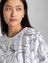 Felpa - Oversized Fit - bianco