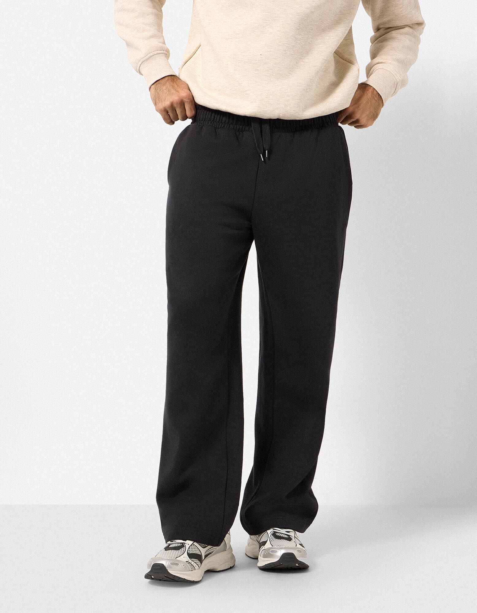 Pantalon de jogging - Coupe Wide Fit - noir