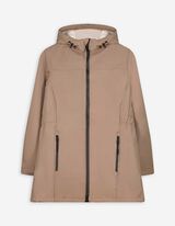 Parka - Aufgesetze Taschen - grau
