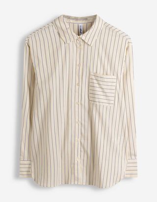 Blouse - Strepen - lichtgeel