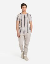 T-shirt - Ricami - beige