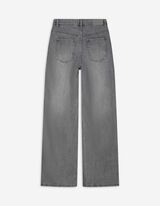 Jeans - Straight Fit - grau