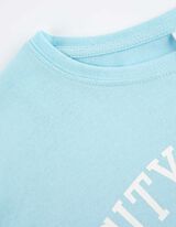 T-shirt - Statement - celeste