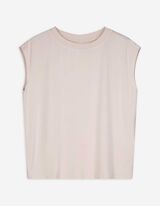 Top - Misto viscosa - bianco