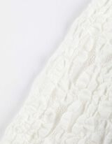 Shirt - Met kant - wit