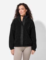 Giacca - Peluche - nero