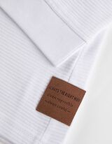 Hossz&uacute; ujj&uacute; felső - Lezser fazon - feher