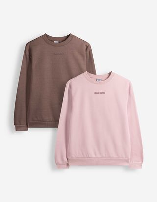 Sweatshirt - 2er-Pack