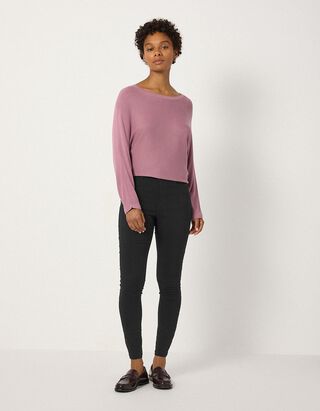Hose - Skinny Fit - Schwarz