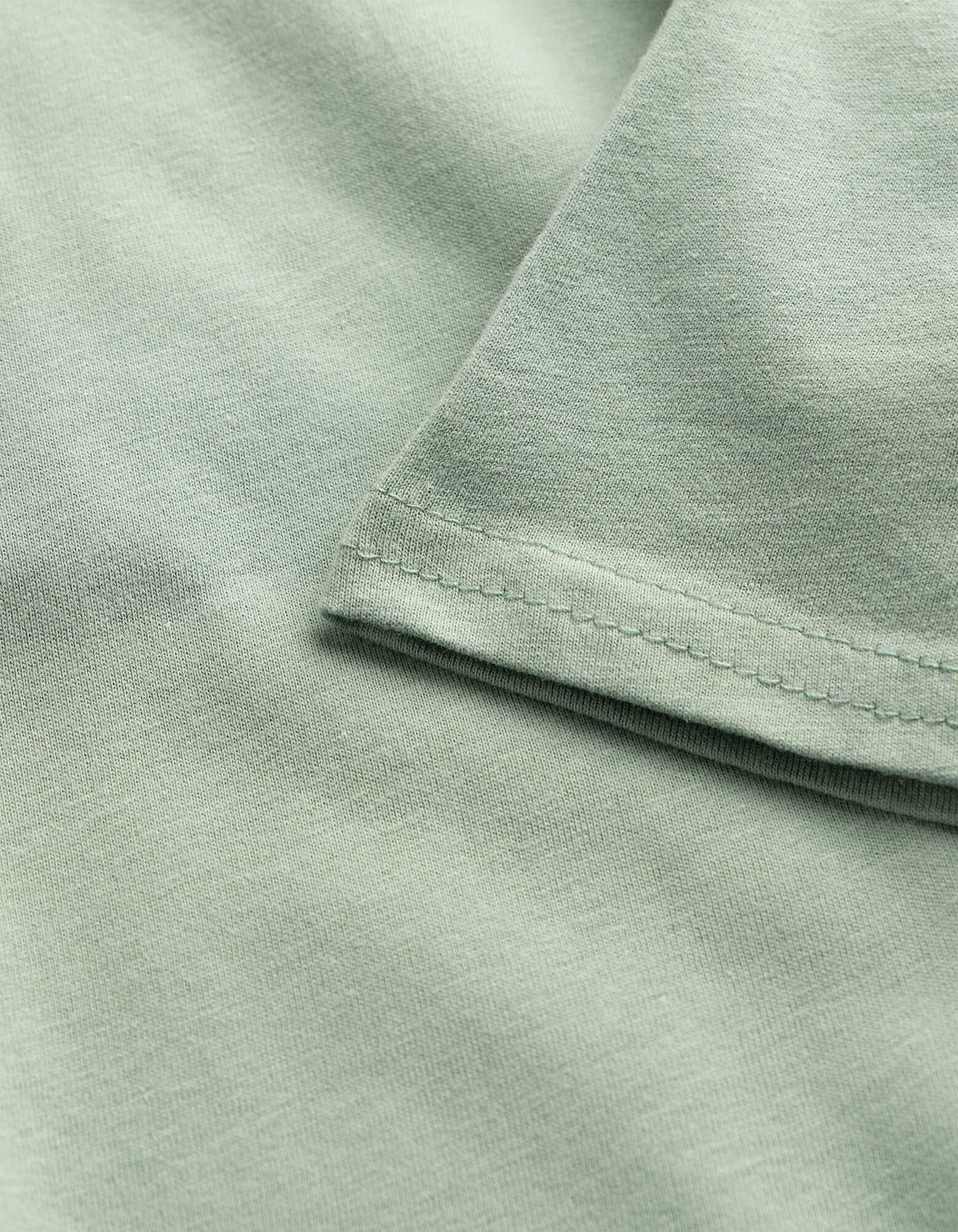 T-shirt - Effen - Petrolblauw