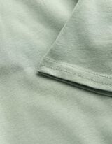 T-shirt - Effen - Petrolblauw