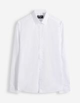 Hemd - b&uuml;gelleicht - wei&szlig;