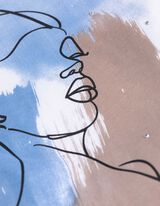 T-Shirt - Zierperlen - weiß