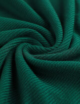 Strickpullover - V-Ausschnitt - dunkelgrün