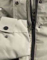 Outdoorjacke - Windabweisend - Khaki