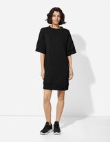 Abito blusato - Tinta unita - nero