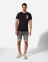 T-shirt - Print - Zwart