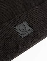 Mütze - Umschlag - schwarz