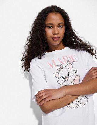 T-shirt - Aristocats - wit