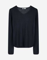 Trui - Effen - donkerblauw