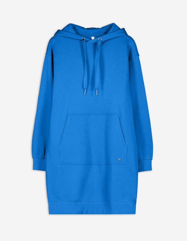 Kleid - Kapuze mit Tunnelzug