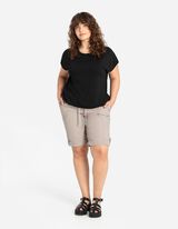 Shirt - Koord - zwart