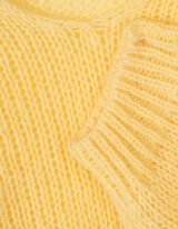 Trui - V-hals - geel