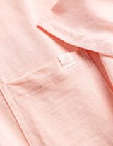 T-Shirt - Brusttasche - rosa