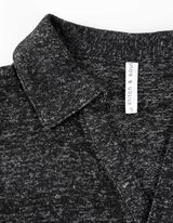 Tričko s dlouhým rukávem - Měkký povrch - cerná